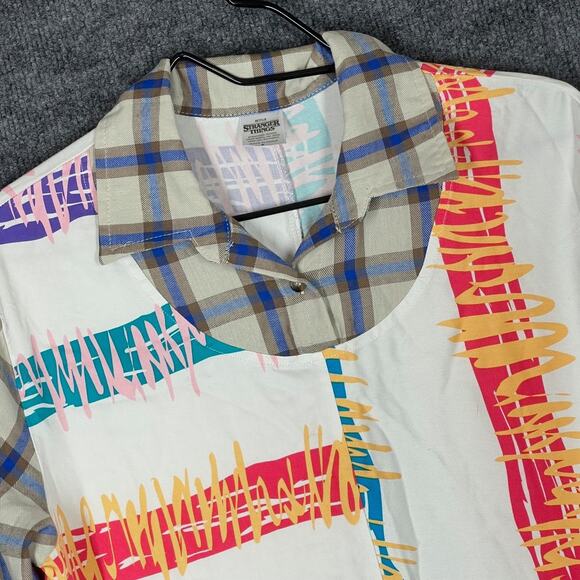 Stranger Things Dress Small Netflix Series Eleven Halloween Costume Weird Spooky - Picture 2 of 9